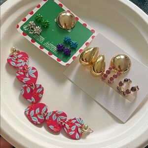Colorful Earring and Bracelet Set